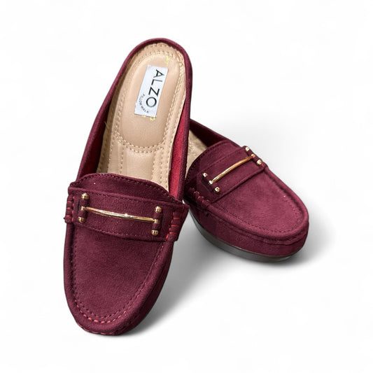 Ladies Casual Moccasins A8500085-MRN
