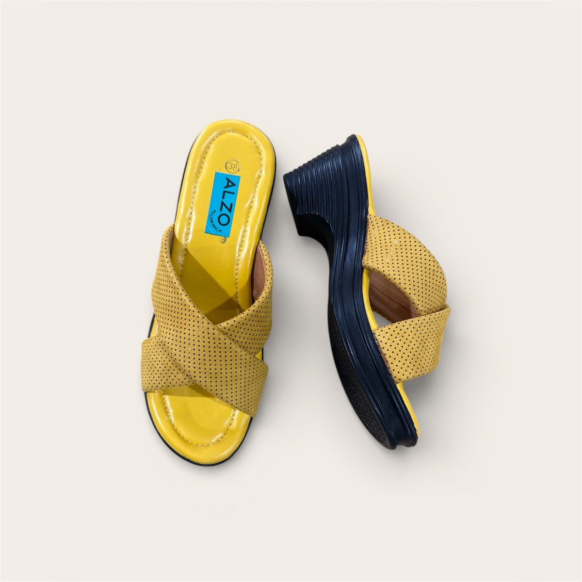 Ladies Casual PU Slipper Pu-4545