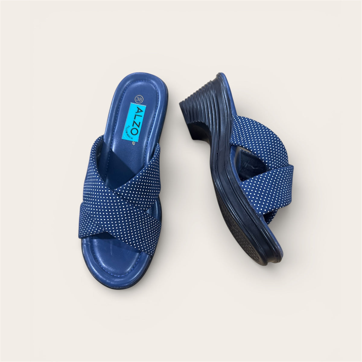 Ladies Casual PU Slipper Pu-4545